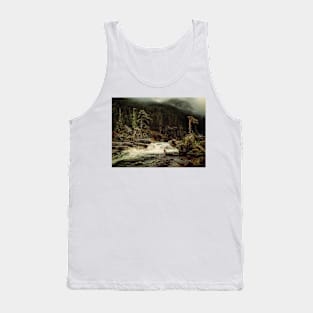 Waterfall in Telemark by August Cappelen Tank Top